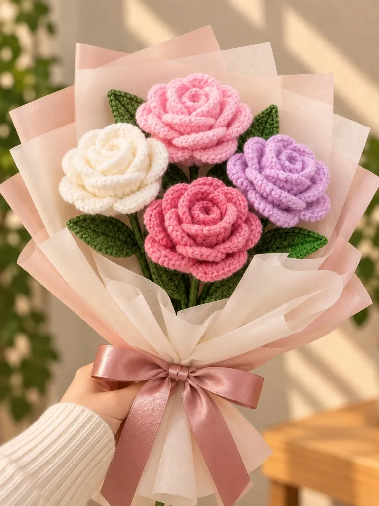 Pastel Rose Harmony Bouquet