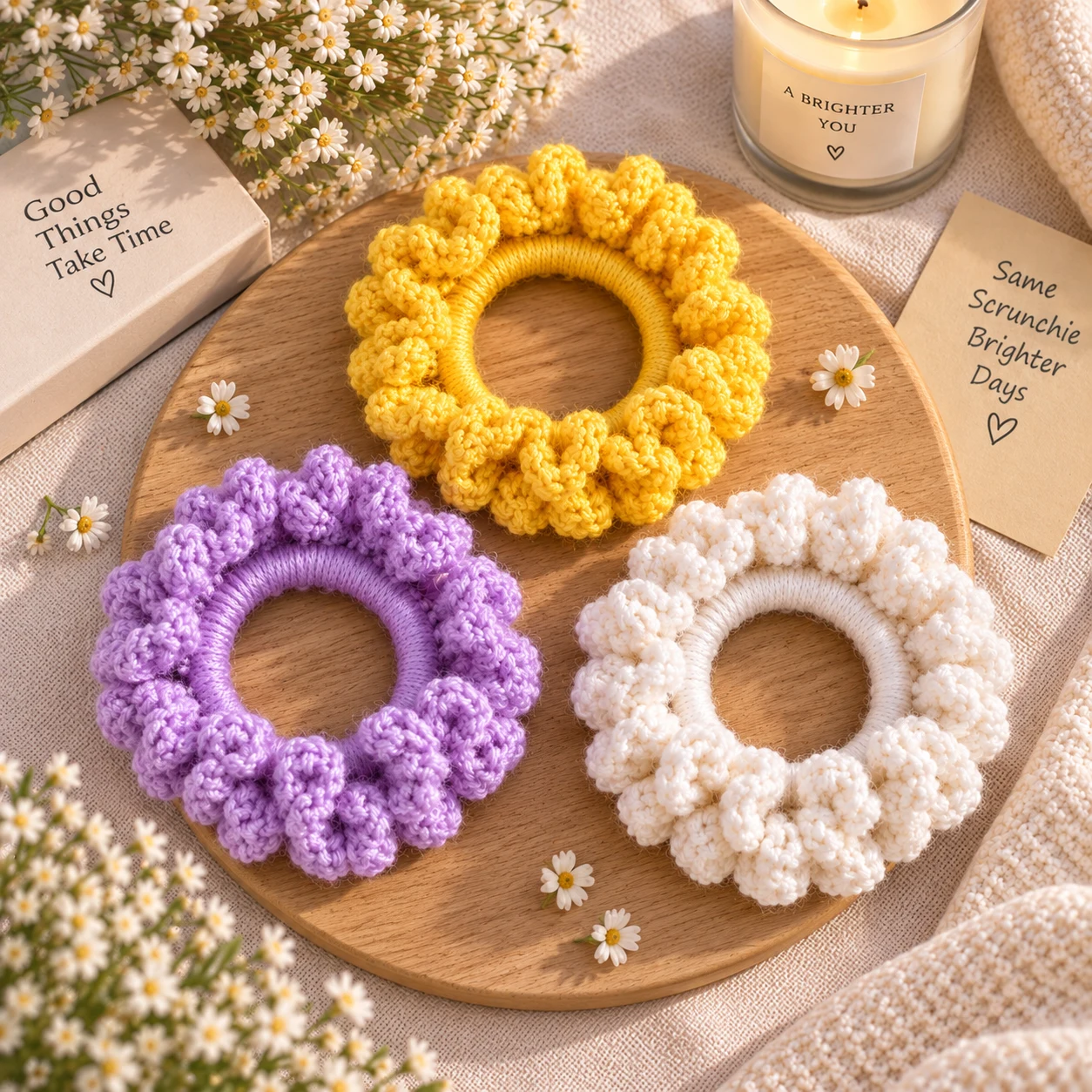 Gajra Scrunchie